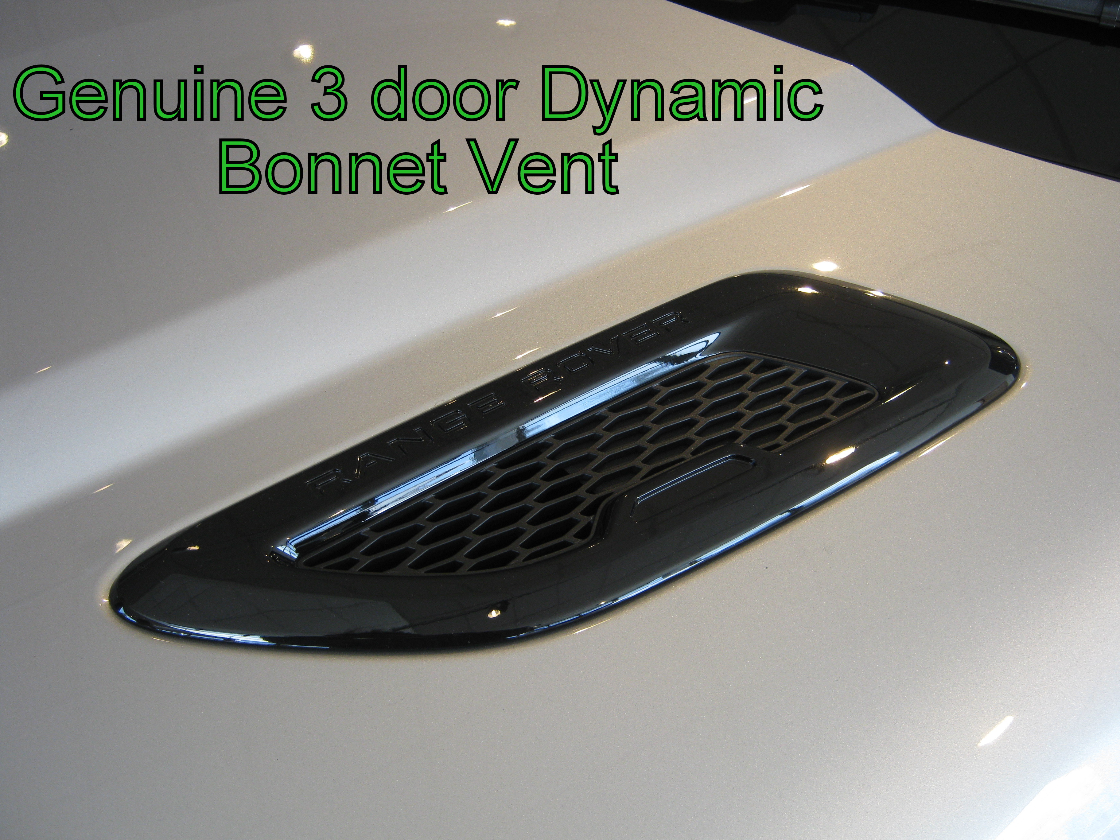 Chrome dummy vents Range Rover Evoque Pure Prestige Dynamic air